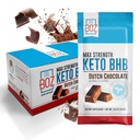 Dr. Boz - Keto BHB Proszek - Czekolada holenderska, 20 Saszetek - Zwiększenie energii i redukcja apetytu - Max Siła Suplement diety - USA Made - 11.7oz (332g)