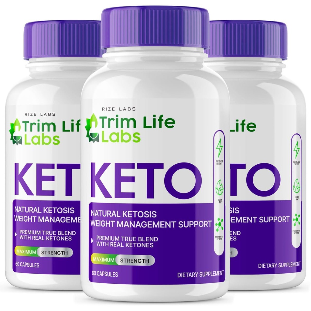 Rize laboratoria - - Tim Life Labs Keto kapsułki - Weight Loss Pills - Support Maximum Strength Formula, Keto + suplement ACV (180 kapsułki)