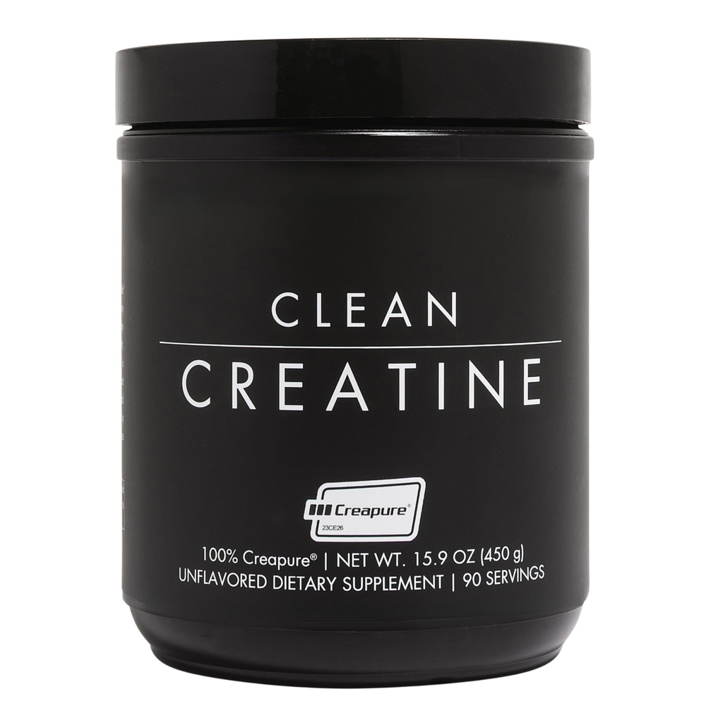 CLEAN Creaine - 100% Kreapure ® Monohydrat kreatora proszek dla zdrowia mięśni, wydajności i wsparcia kognitywnego 124; 3. strona certyfikowany przez NSF Xim124; 90 Służenie 124; Unflavored Xim124; Wegan, Keto, i gluten- Free