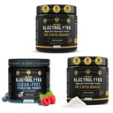 HRDWRK - 100 Służenia Keto Electrolytes Proszek Hydration Sugar Free - Electrolyte Proszek do zwiększenia wytrzymałości i zmniejszenia zmęczenia z suplementem elektrolitów (Unflavored Zestaw 2 & Blue Razz)