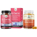 Paleta G- Curve Butt and Breast Enhancement Pills - Herbal Enhancer może wspierać ciało rzeźbiąc Krzywe i Turmeric Gummies dla dorosłych Peach Flavor - Extra Siła Joint Support Gummies