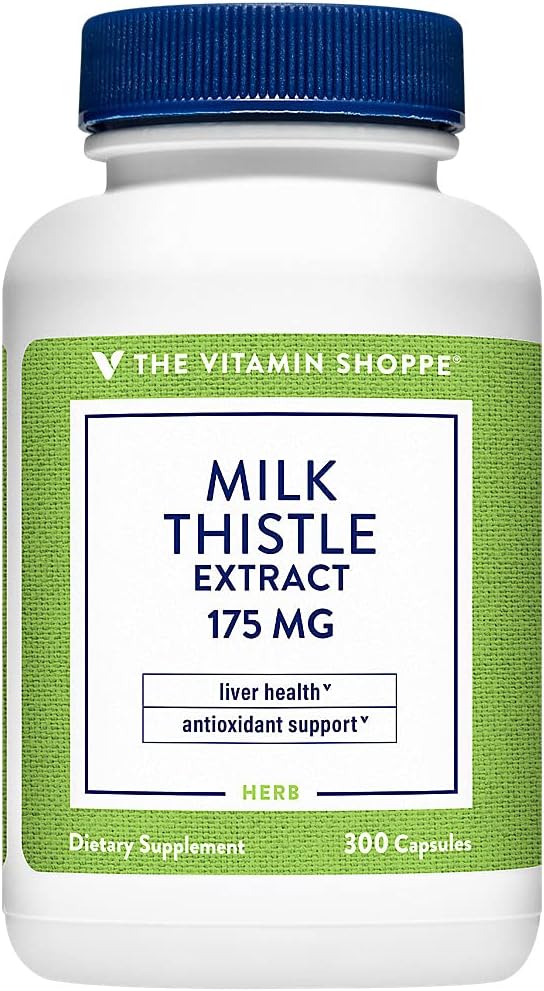 Ekstrakt Witaminy Shoppe Milk Thistle 175 MG (300 kapsułek)