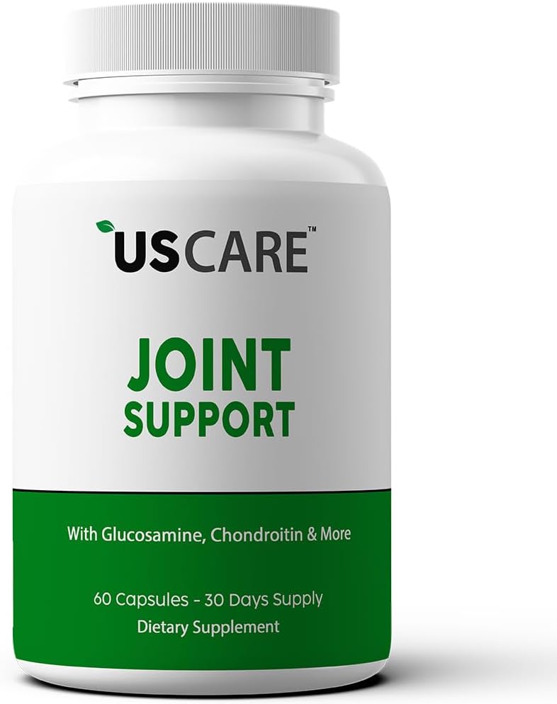 USACare Joint Supplement Supplement with Glucozamine, Turmeric, Boswellia, MSM and More for Back, Knees, Hands