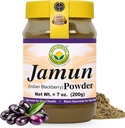 Basic Ayurveda Jamun Powder – 7.05 Oz (200g) | Indian Blackberry Fruit Powder | Natural Herbal Supplement for Daily Use | Rich in Antioxidants | Vegan & Gluten-Free