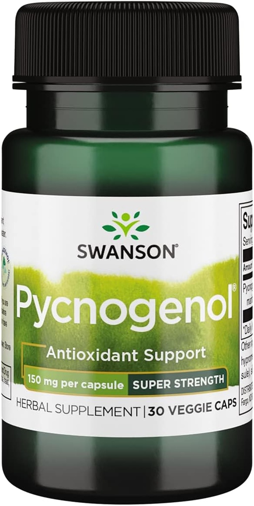Swanson Super Siła Pycnogenol 150 Miligramy 30 Kapsułki Veg