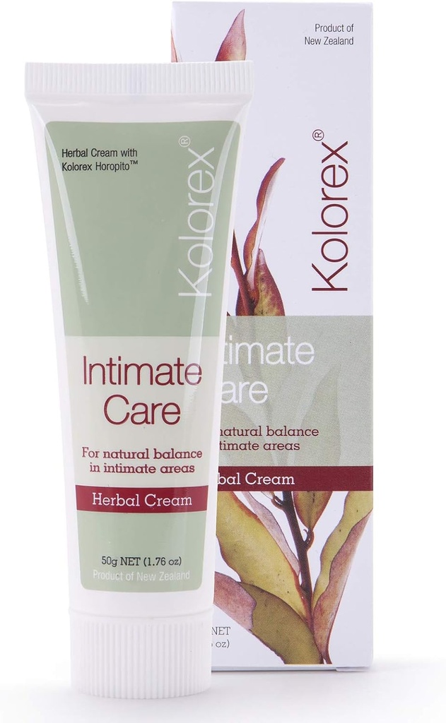 Kolorex ® krem do pielęgnacji pochwy, naturalne zioła łagodzi obszary intensywne, uzupełniająca wrażliwość skóry.