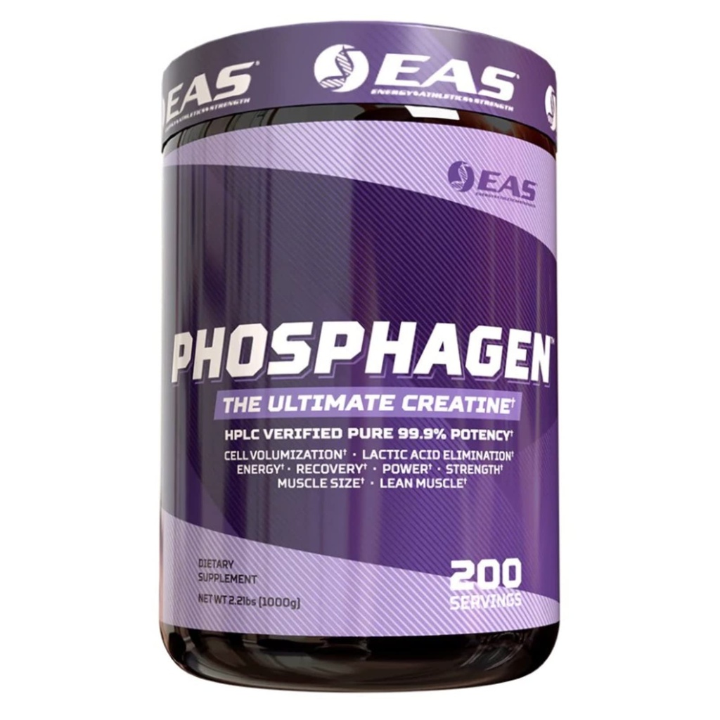 EAS Fosfor Ultimate Creatine Proszek Building 124; Moc, Moc, Rozmiar mięśni, & Komórki Volumization 124; Czysty 99,9% Moc 124; 200 Służenie (Unflavored)