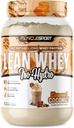 Musclesport Lean Whey Revolution ™ Protein Powder - Izolat białka serwatki - Low Calorie, Low Carb, Low Fat, Incredible Flavors - 25g Protein per Scoop (2LB, Coconut Carmel)
