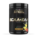 Dodatek stalowy: 124; Proszek BCAA EAA o wysokiej wydajności 124; Promuje Lean Muscle Growth and Workout Endurance: 124; 2: 1: 1 Stosunek do Odzyskiwania Mięśnie szybciej 30 Sług. (Bohemian Bliss)