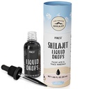 Pure Himalayan Shilajit ® płynne krople - Najczystsza forma Shilajit, 99,9% Wchłanianie dla wsparcia immunologicznego, Energy Boost, Anti-Aging - Naturalne minerały śladowe i kwas Fulvic (50ml)