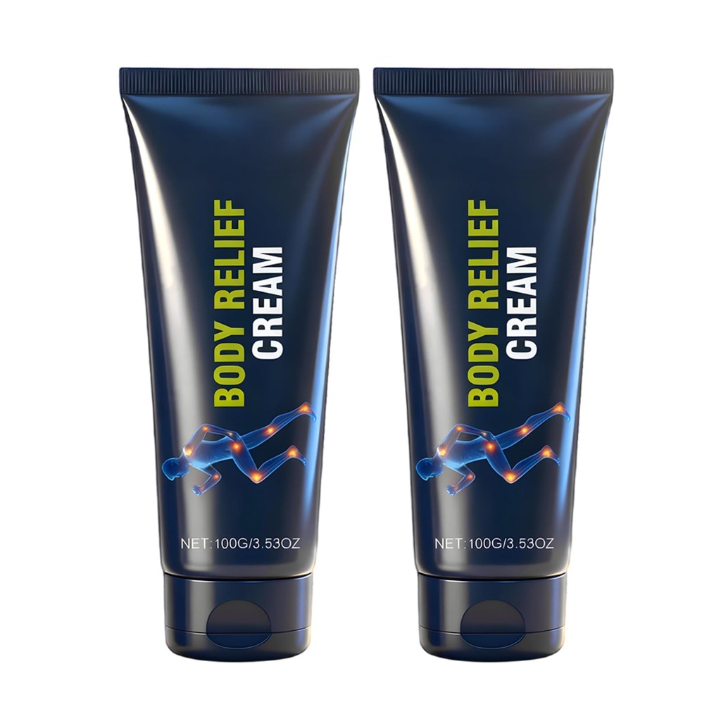 YIVANNUO 2PCS Neuropathy Relief Cream, Contains Arnica, Menthol, Msm, and Glucosamine, Suitable for Feet, Hands, Legs, Muscles, Joints, and Waist, Fast Absorption, Mild & All Natural