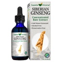 Syberyjski ekstrakt korzeniowy Ginseng - Składniki organiczne & Alkohol Free - 2oz - Opatentowany zimny Fulvic Mineral Water Extracted - Adaptogen - Wsparcie immunologiczne dla ludzi & Zwierzęta domowe