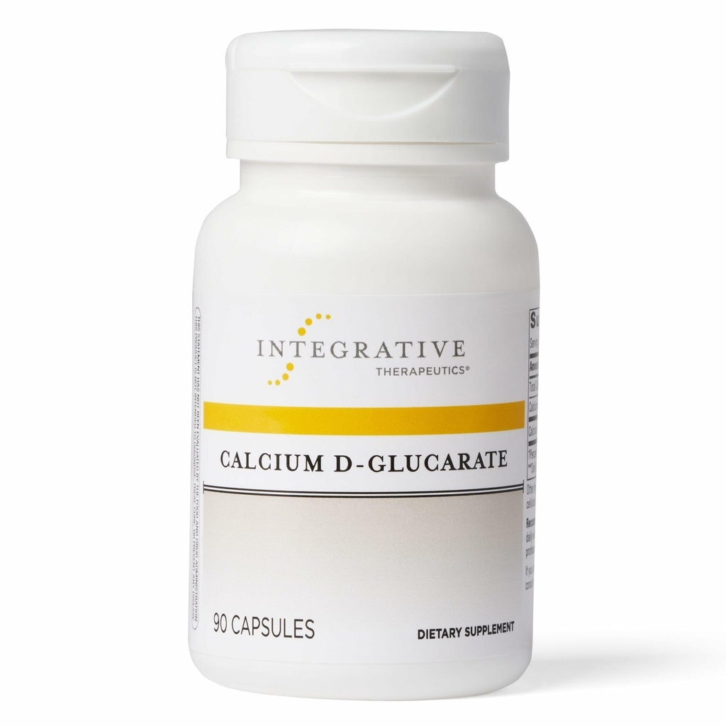 Interaktywna terapia Calcium D- Glucarate - Codzienne wsparcie dla systemów detoksykacji * - Wspiera zdrową funkcję immunologiczną i metabolizm estrogenów * - Gluten & Dairy-Free - 90 Kapsułek (30 Servings)