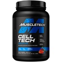 MuscleTech Cell- Tech Powder Pasek Kreatyny 124; Muscle Builder & Post Workout Recovery Drink dla mężczyzn i kobiet 124; 6 lbs i 3 lbs