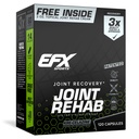 EFX Sports Joint Rehab Recovery Kit: 124; Powered by Kre- Celazine ® Equipment 124; for Mobility & Joint Health Equipment 124; 120 Capsules Kre- Alkalyn Creatine + 2 oz Topical Cream