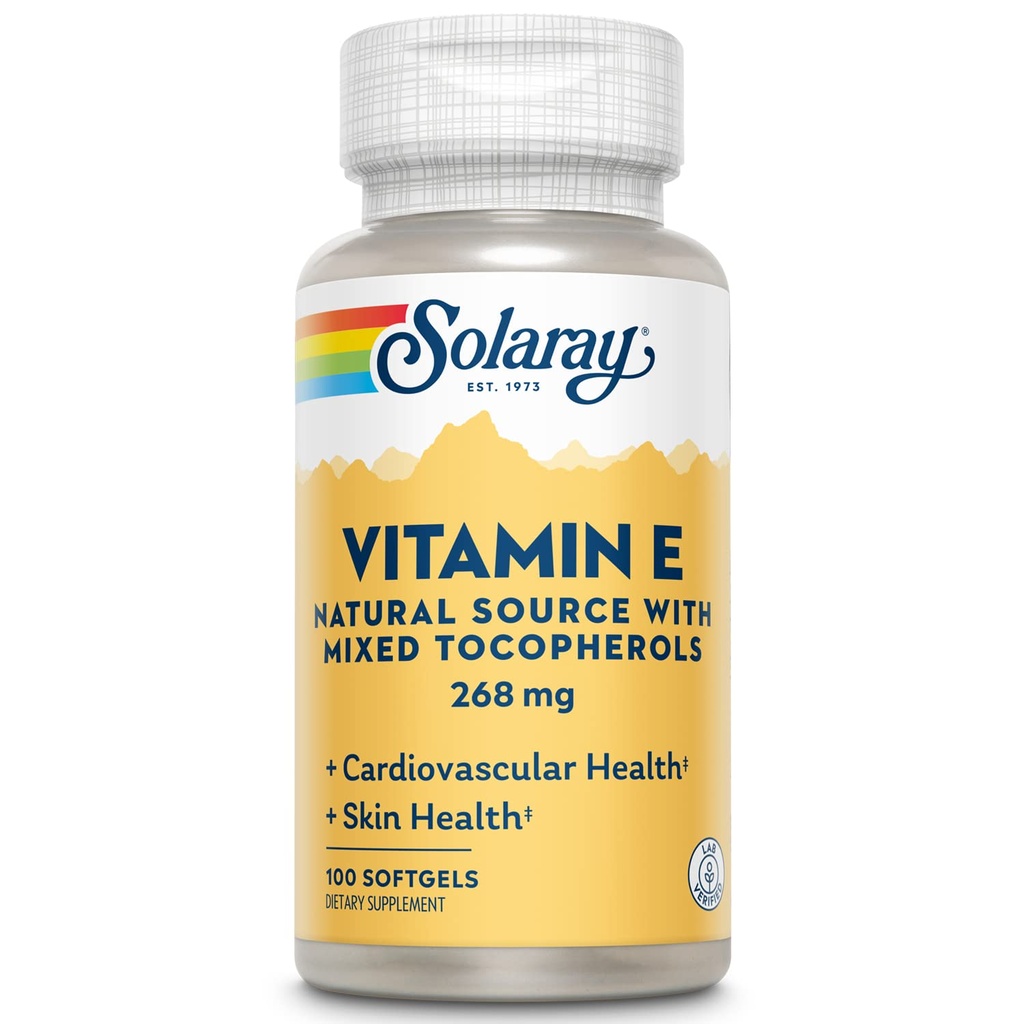 SOLARAY Witamina E d- Alpha Tocoferol 268mg (400 j. m.)