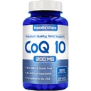CoQ10 200mg kapsułki 124; Vegan Friendly Coenzym Q10 200mg z Easy Absorption Ubiquinone Supplement for Skin Heart and Energy Support Assistance 124; Made in The USA in cGMP Facility (200 Servings)