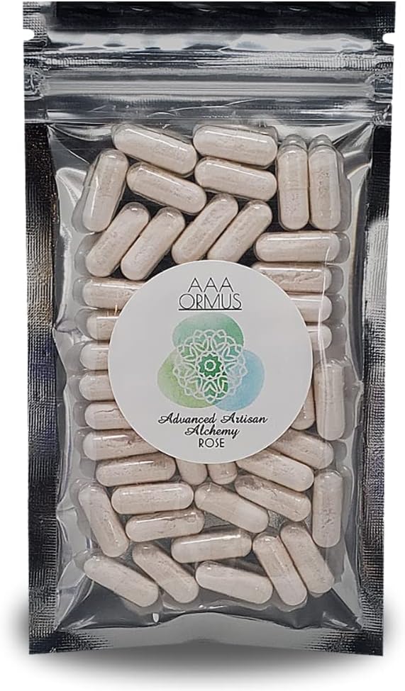 ORMUS Rose - Złoto monoatomowe - 45 Kapsułek wegańskich - Kamień Filozoficzny - AAA Ormus
