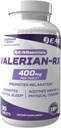 EAS Valerian- RX Valerian Root 400mg XI124; Promotes Relaxation & Restful Sleep XI124; Gluten Free, Non GMO XI124; Lepsza absorpcja z Cyklosomem Dostawa 124; 90 Tabletki