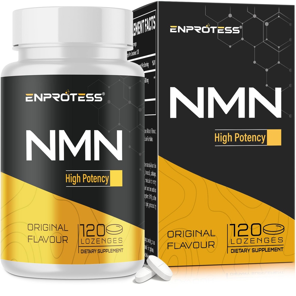 Sublingual NMN 500mg, NMN Supplement（120-Day Supply）, 99% Pure, 120 Lozenge