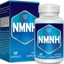 NMNH (Dihydronicotinamide Mononucleotide), NAD Supplement to Boost NAD+ Levels as We Age (May Be More Effective Than Nicotinamide Riboside), NMNH Supplement for Anti-Aging, 60 Capsules (60 Servings)