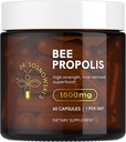 Dr Sosnowski Pszczoła Propolis 124; 1500mg Wysoka potencja 124; Hive- pochodne Superfood, Kapsułki warzyw, 60 Hrabia 124; 2 Miesiące dostaw