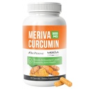 NERVE RENEW Meriva Curcumin z Black Pepper i Bioperine - przeciwutleniacz Nerve suplement wsparcia - 30 kapsułki