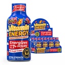 Witamina Energia B12 11,000% Dodatkowa Energia Energy Shot Açaí Pomegranat 12 Pack, 260mg Naturalna kofeina, B12 & B6, Nootropowe Focus, Witalność, Zero Cukier, Gluten- Free, Wegan, Kosher, 1.93 fl oz