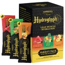 Ambrosia Post Electrolytes Powder Building 124; EAA Amino Acids, BCAA & HMB Building 124; Sugar Free Hydration with Coconut Water Building 124; Vegan, Gluten Free Building 124; 24 Single Serve Packets Building 124; Variety Pack