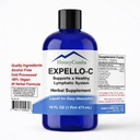 Expello- C - Ultimate Cellular Detox - Cleanse and Detox - Echinacea, Goldenseal & Red Clover Supplement - Alcohol- Free Liquid Liquid Cleanse, Nerki Cleanse and System Booster, 16 Fl Oz.