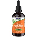 Teraz suplementy, Green Black Walnut Wormwood Complex Liquid z kroplomierzem, suplement ziołowy, 2- unce