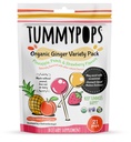USDA Organic Tummypops Ginger Variety Pack (Ananas, Brzoskwinia, & Truskawka)