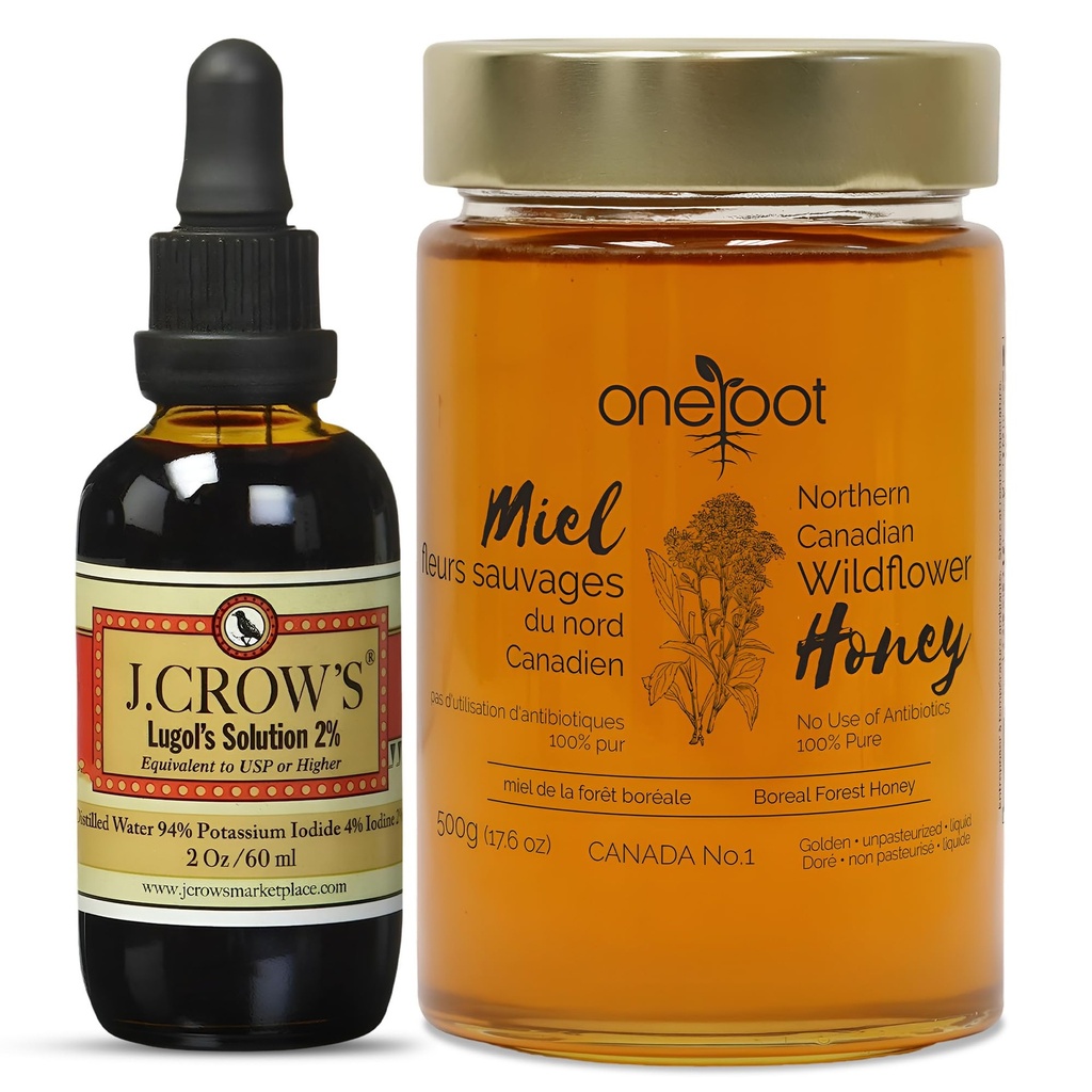 J.Crow's Lugol's Iodine Solution (Wildflower)
