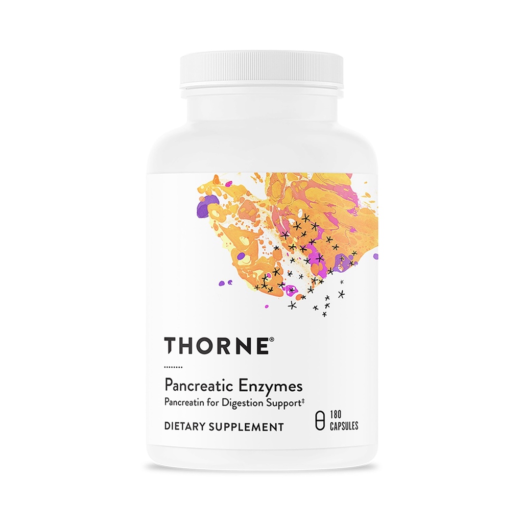 CRONE - Enzymy pancreatic (dawniej Dipan- 9) - Enzymy pancreatic for Digestive Support and Nutriant Absorption * - 180 Kapsułki - 90 Słupki