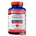 Ameromega Trigliceryd Omega-3 Fish Oil for Heart Health Support - Wild- Caught Alaskan Walleye Pollock - American- Sourced, American- Made - Non-GMO, Gluten- Free & Dairy - 120 Softgels