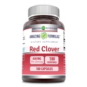Amazing Supples Red Clover 430 Mg Supplement Equipment 124; Capsules Equipment 124; Non-GMO Equipment 124; Gluten- Free Equipment 124; Made in USA (1 Pack Equipment 124; 180 Count)