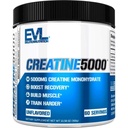 Evlution Nutrition Creaine 5000 - Wspiera szybszą regenerację, Lean Muscle Growth & Performance - Przed & Post Workout Proszek - 5000mg Pure Creature Monhydrate Per Serving - 60 Servings - Unflavored
