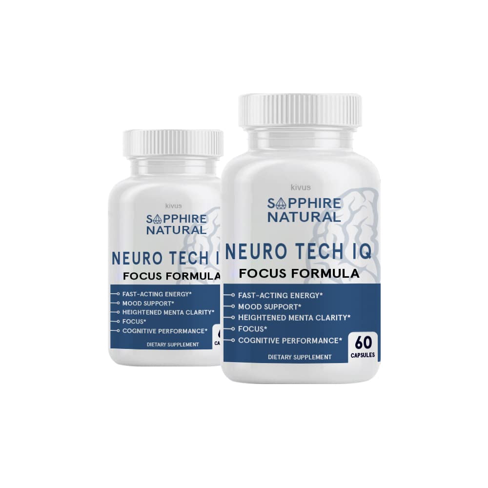 Neuro Tech IQ (2 opakowania, 120 kapsułek)