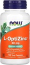 Teraz żywność: L- Optizinc immunologiczne wsparcie 30 mg, 100 Czapki (2 opakowania)