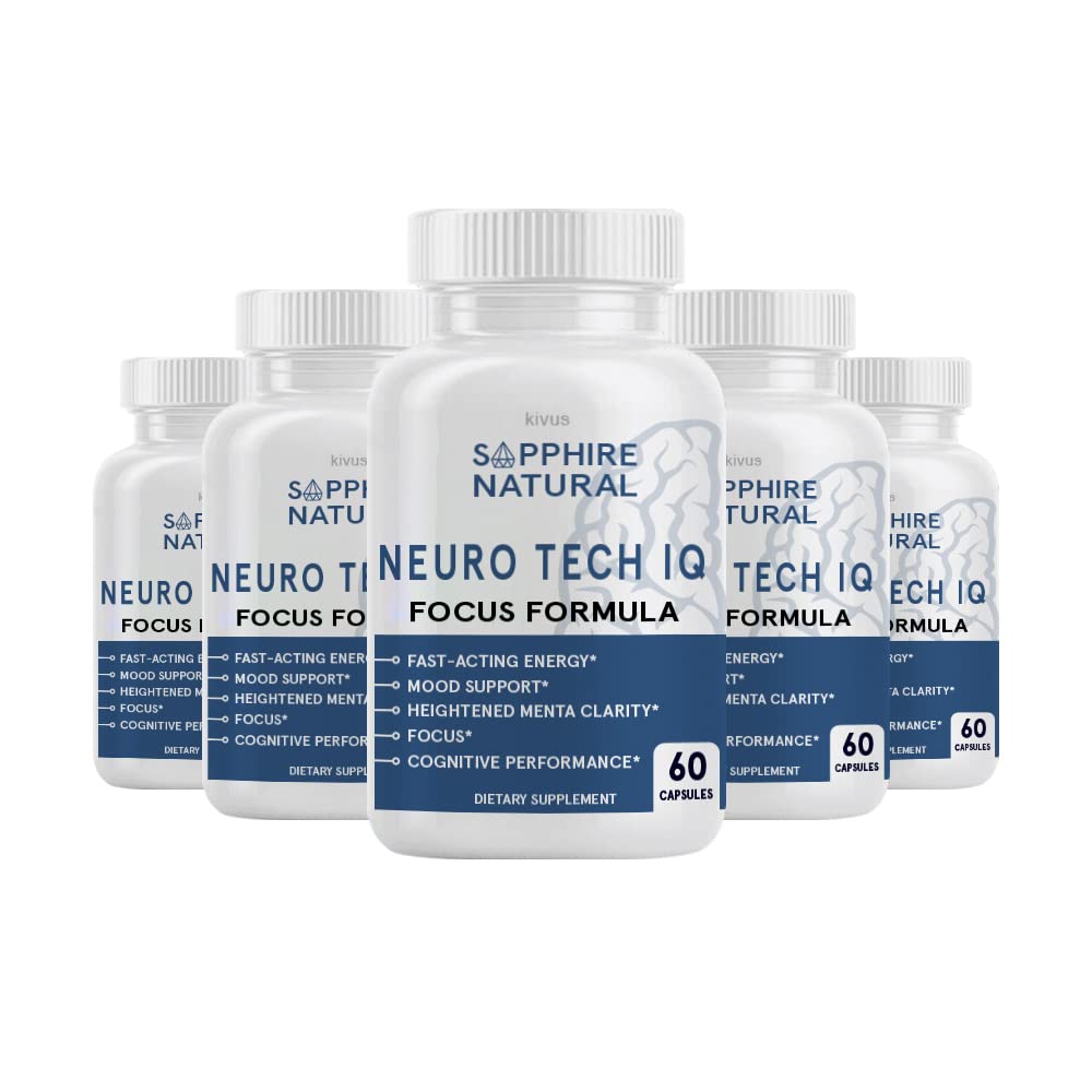 Neuro Tech IQ (5 opakowań, 300 kapsułek)