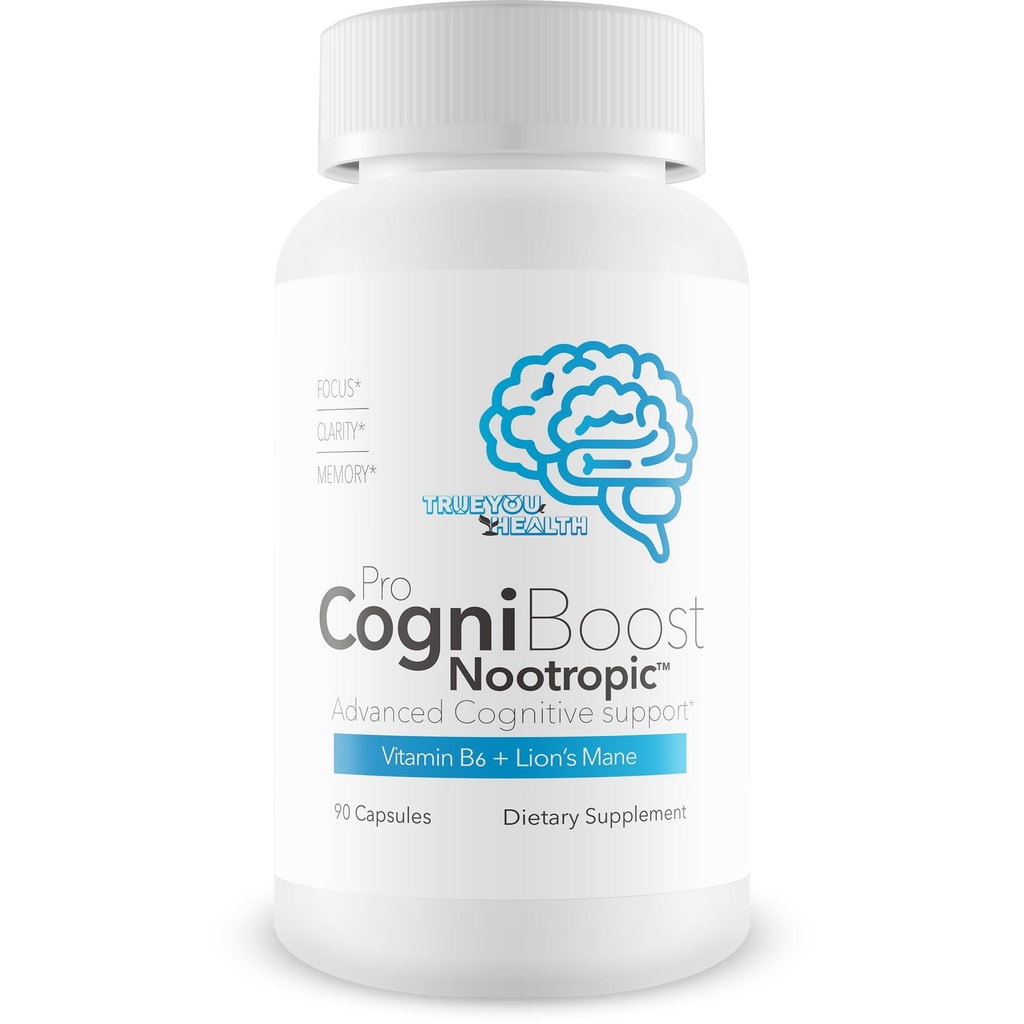 Pro Cogni Boost Brain Supplement - Top Memory & Clarity Blend - Nasz najlepszy Pro Cogni Boost Nootropic przygotowany dla ogólnego zdrowia i funkcji mózgu - Myśl Cearly z Pro Cogniboom Suplement mózgu