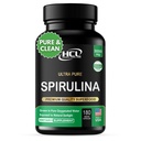 Spirulina w proszku kapsułki 3000 mg - Najczystszy nienapromieniowany niebieski zielony Algae - Najlepszy surowiec Vegan Protein - Green Superfood - Naturalne Multivitamin - 180 Pigułki Made in USA
