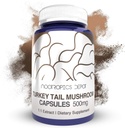 Turcja Ogon Grzyb Kapsułki 124; 500mg Grzyb 124; 180 Hrabia Grzyb 124; Trametes versicolor