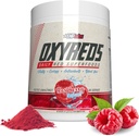 EHP Labs OxyReds Superfood Basets Powder - Suplement tlenku azotu, Organic Beet Root Powder, Immune Supplement Supplement & Prebiotyki dla zdrowia trawiennego, Proszek buraczany - Raspberry Refresh, 30 Służenia