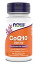 Teraz Suplementy - CoQ10 (Koenzym Q10) 200 mg, Wspiera zdrowie układu krążenia *, Kosher, Vegan 90 Kapsułki wegetariańskie