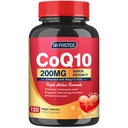 CoQ10 200mg z PQQ & Shilajit - Wysoka absorpcja z Bioperine Coenzym Q10 Suplementy - Potężny przeciwutleniacz do Heart & Brain Health and Energy-Production - 120 Veggie kapsułki