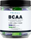 Pierwotne BCAA Pack Variety, Blue Malina + Great Ape Green Apple Flavored (20 Stickpack) - 7G BCAA za serwowanie, rozgałęzione Acids łańcuchowe