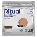 Rytualny Vegan Protein Powder - 20g Pea Protein with BCAA Complete Amino Acid Profile - Supports Lean Muscle * - Plant- based Protein - Tested for Heavy Metals - Sugar- Free * * - Non-GMO - Chocolate - 1 Lbs