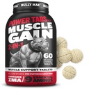 Bully Max 2-in-1 Muscle Builder Chewable Tablets for Puppies & Adult Dogs - Puppy & Dog Vitamin & Supplements for Muscle Gain & Growth - Ultimate Canine Multivitamin for All Breeds & Ages - 60 Tabs