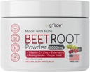 Proszek korzeniowy buraków - Wodorotlenek azotu Boost i zdrowie serca - Nie-GMO Superfood Suplement - Natural Berry Mix Flavor, 30 Służenie
